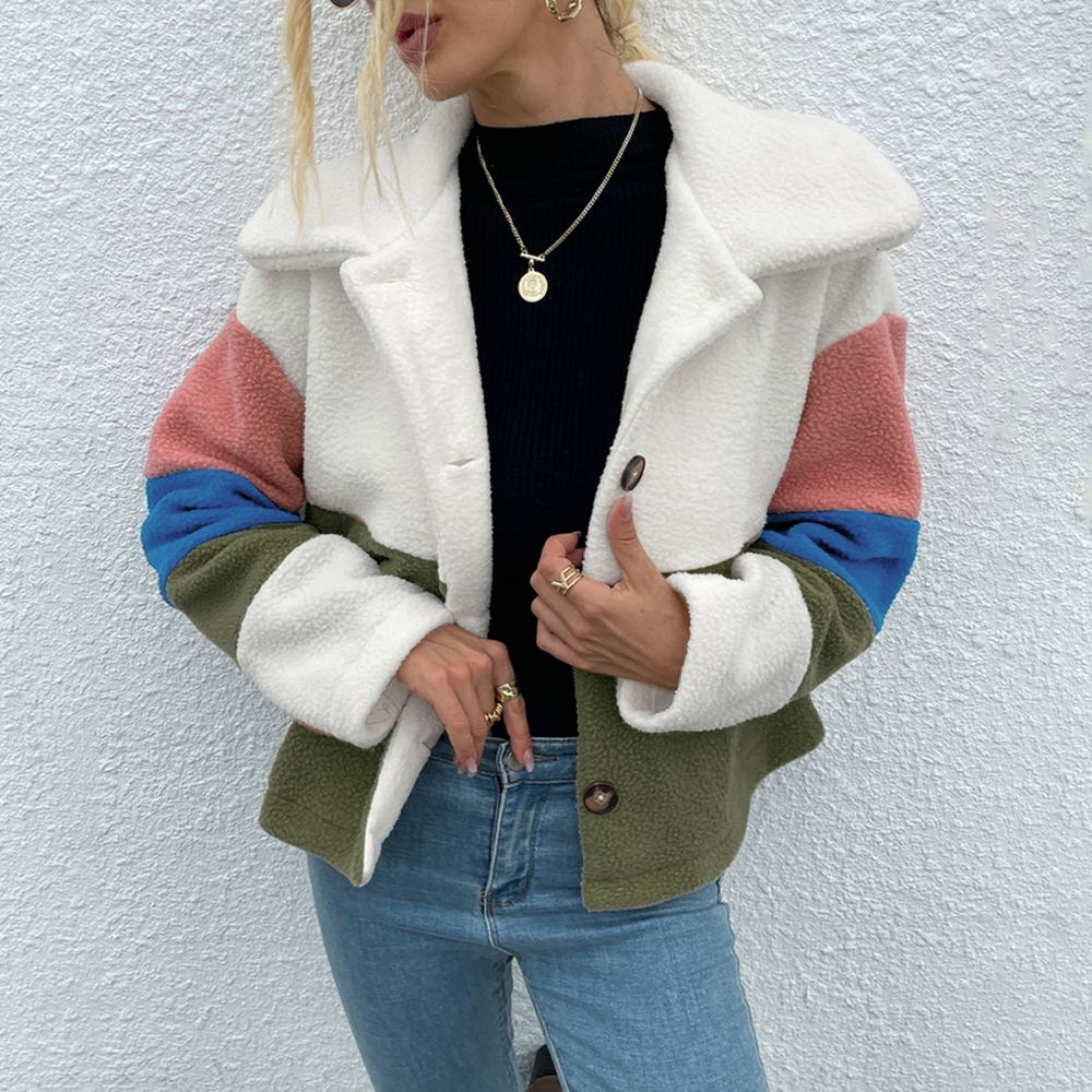 Nova Color Block Jacket - Green
